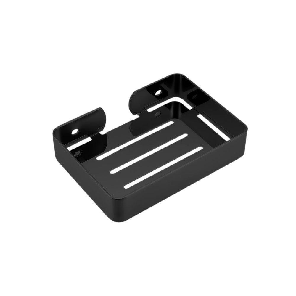 Jabonera mod. Kira rectangular 135x95mm ss304 black mate