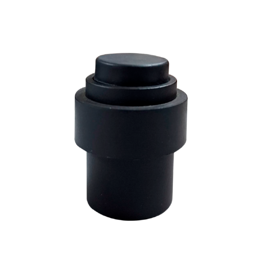 Tope de puerta spazio doble ss304 black mate