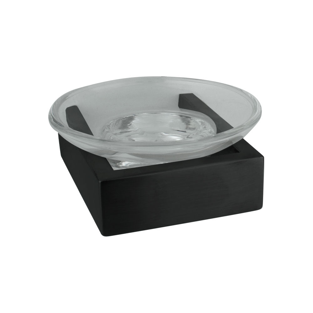 Jabonera simple mod. Eunise ss304 black mate