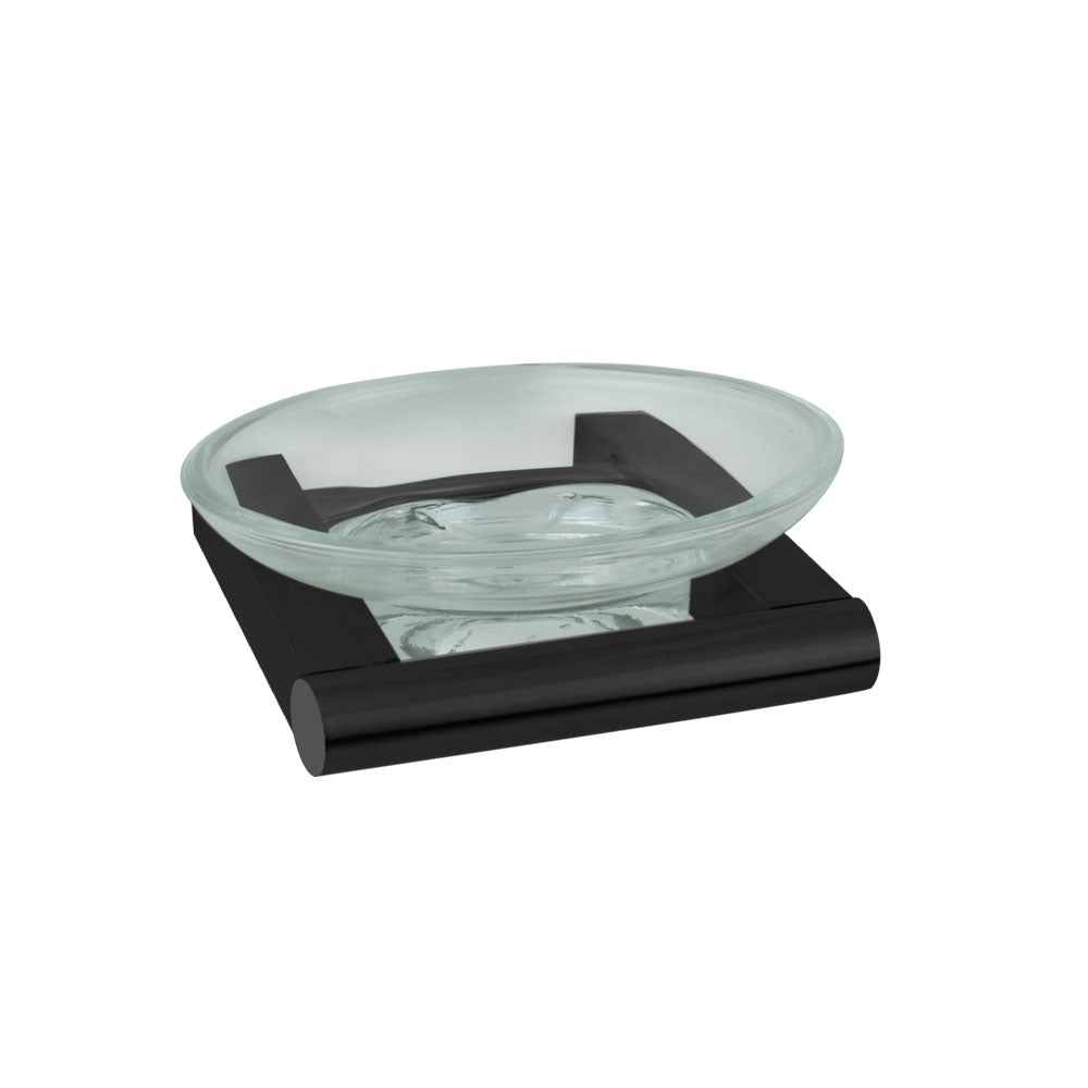 Jabonera mod. Nicola ss304 black mate