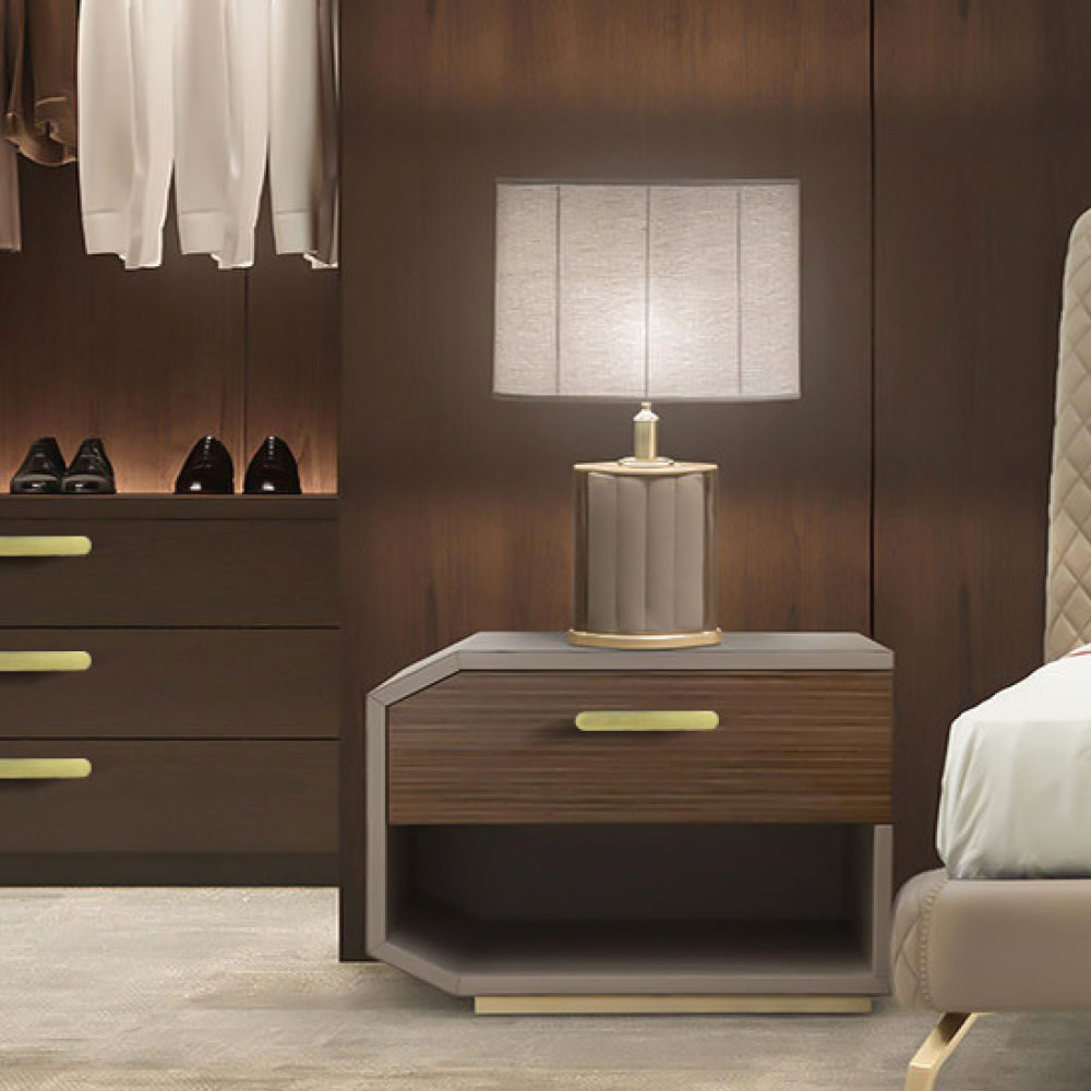 Jalador mod. Beatty gold satin zinc alloy