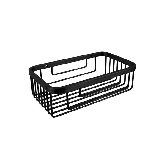 Canastilla rectangular acero inox sus304 black 195x60mm