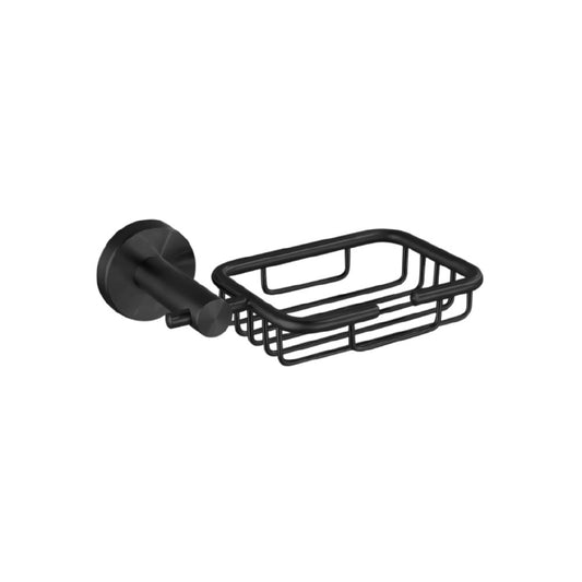 Jabonera mod. Kiara 133x95x30mm acero inox sus304 black mate