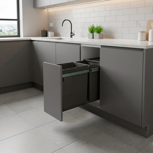 Tacho para cocina 2 contenedores 20 y 10 litros