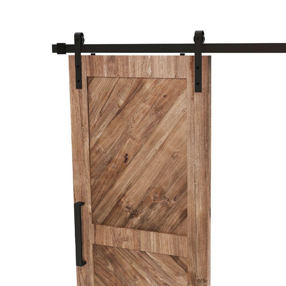 Sistema black mate para puerta corrediza mod. curve 80kg-2mts 1 puerta