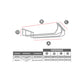 Porta copas mod. Luve doble acero inoxidable sus304 black mate