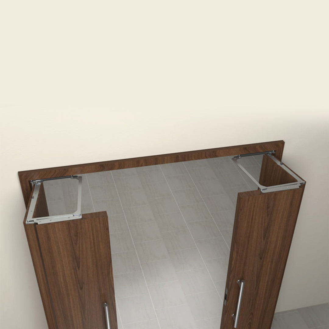 Sistema bifold para puerta plegable 40mm board 80cm