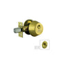 Cerrojo de seguridad round gold chrome llave-mariposa