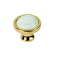 Perilla mod. Isis gold chrome/white zinc alloy
