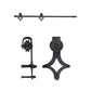 Sistema black mate para puerta corrediza mod. Romb 150kg-2mts 1 puerta