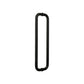 Manillon mod. Toscana ss304 black mate p/pta de vidrio