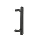 Manillon mod. Zatrix ss304 black mate p/pta de madera