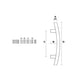 Manillon mod. Blenge ss304 black mate p/pta de madera